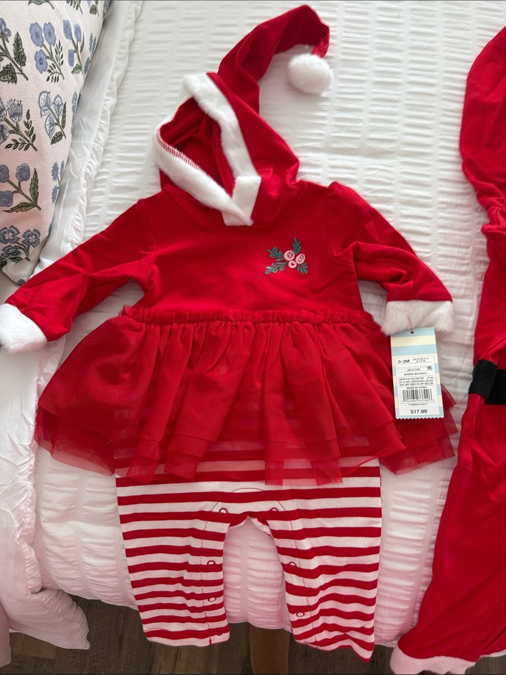 Cat & Jack Red Baby One-Piece